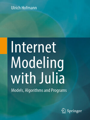 cover image of Internet Modeling with Julia